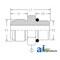 A & I Products Straight Connector JIC Male-Metric Male, 2 pk 1.75" x4" x1.75" A-7400-05-12 - alternate 1